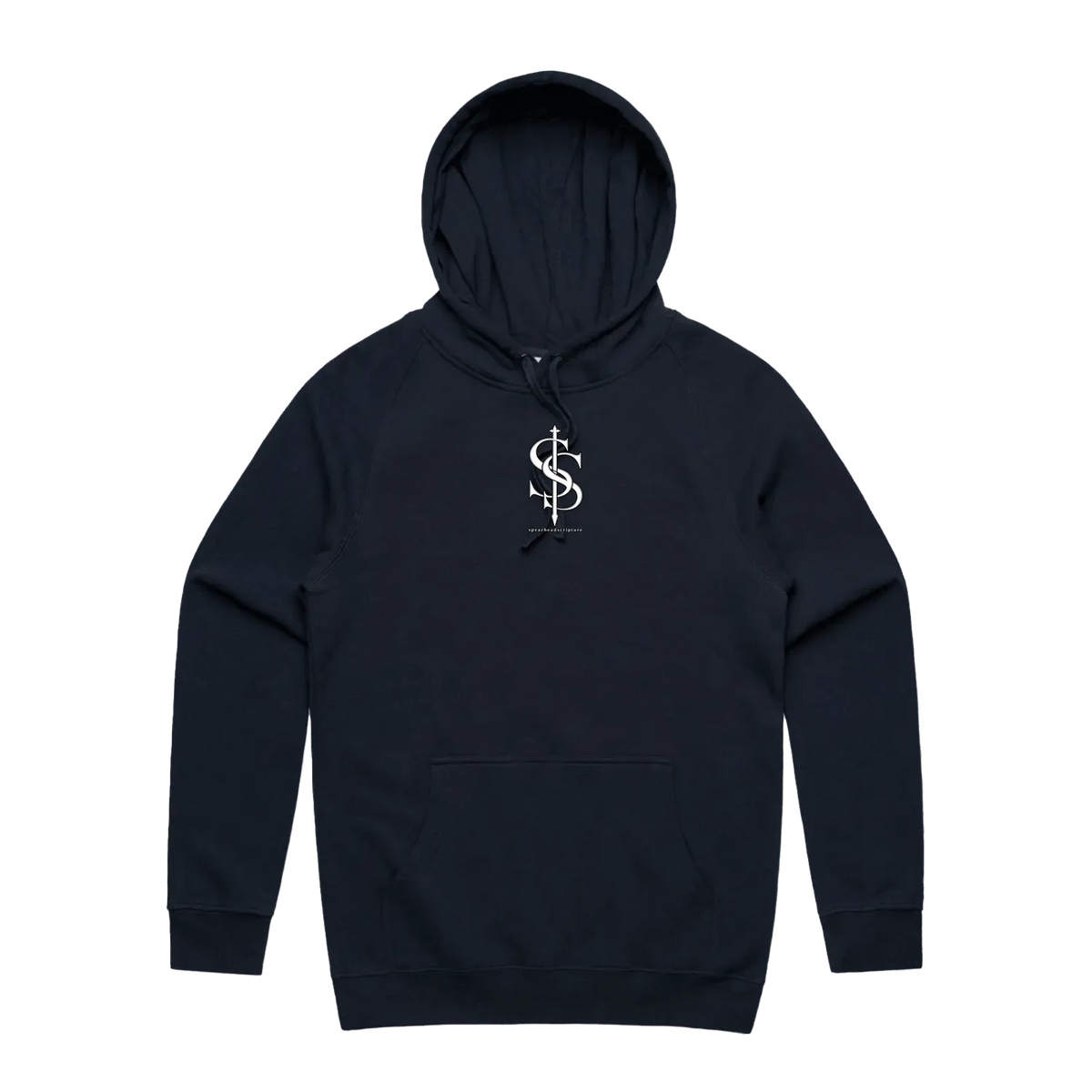 Navy front flat lay