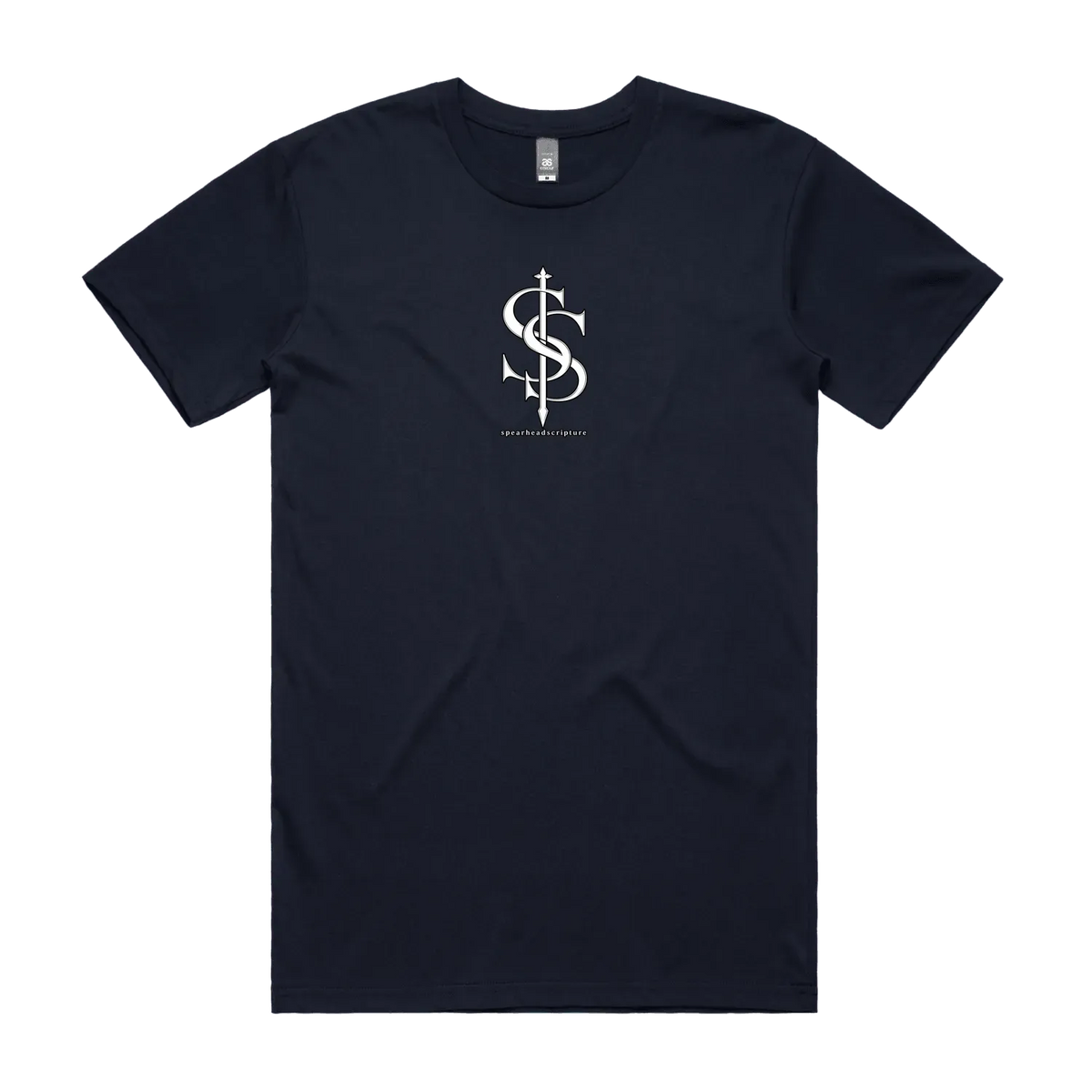Navy front flat lay