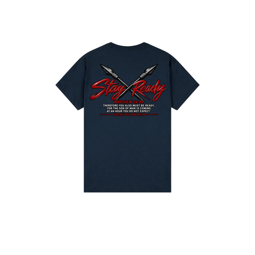 Stay Ready Tee — Matthew 24:44