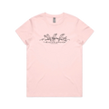 Pink front flat lay