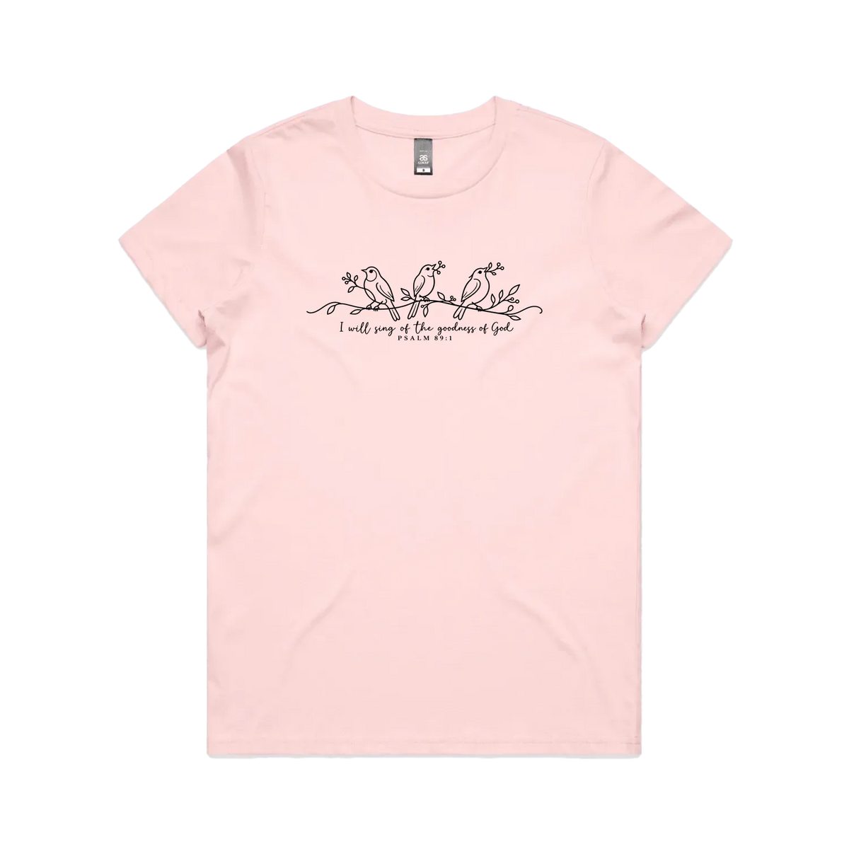 Pink front flat lay