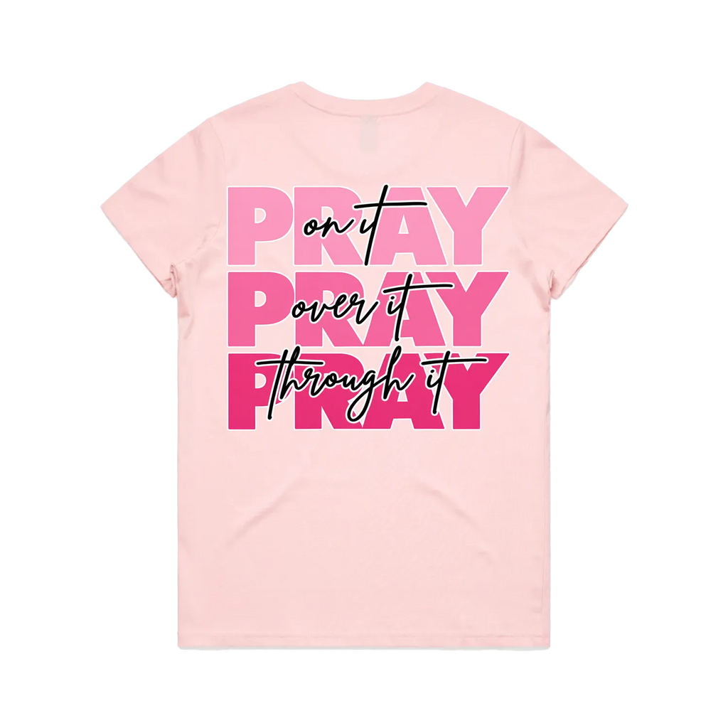 Pray About Everything Women’s Tee — AS Colour