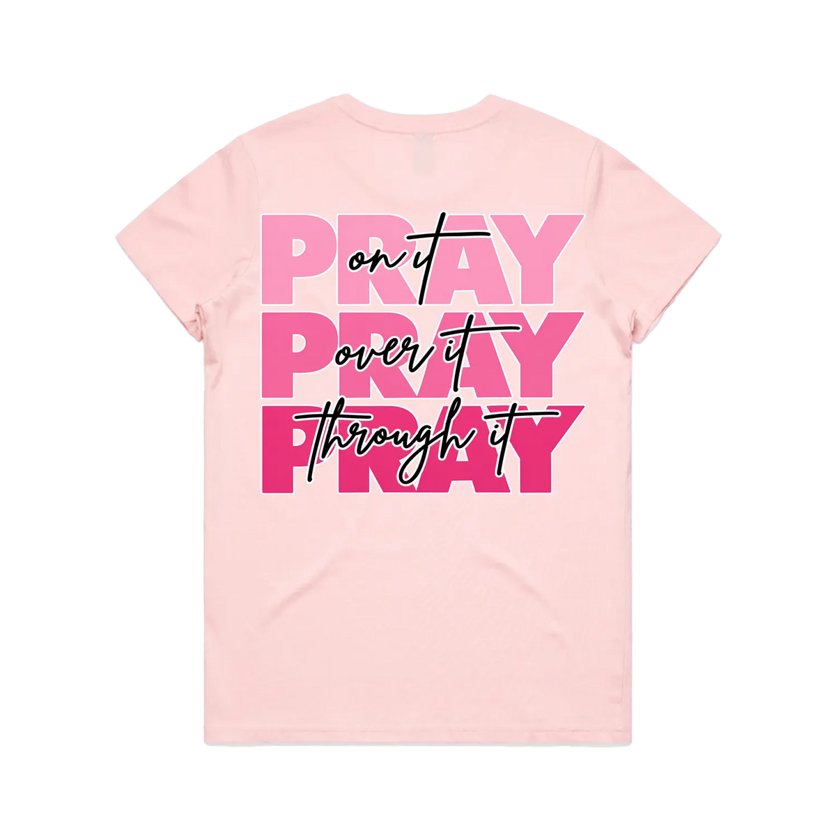 Pray About Everything Women’s Tee — AS Colour