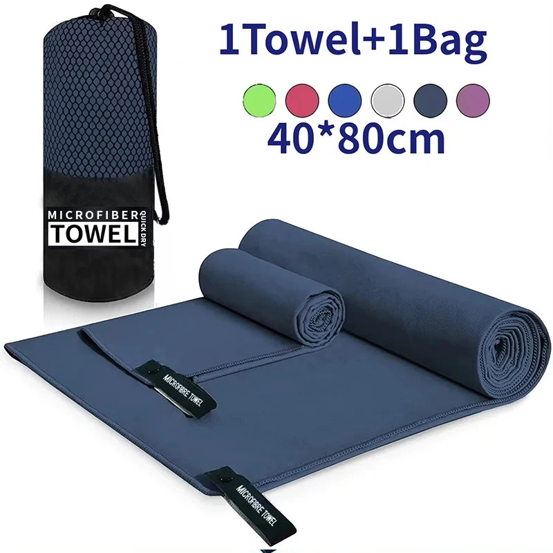 Compact Gym & Trail Towel — 40 × 80 cm