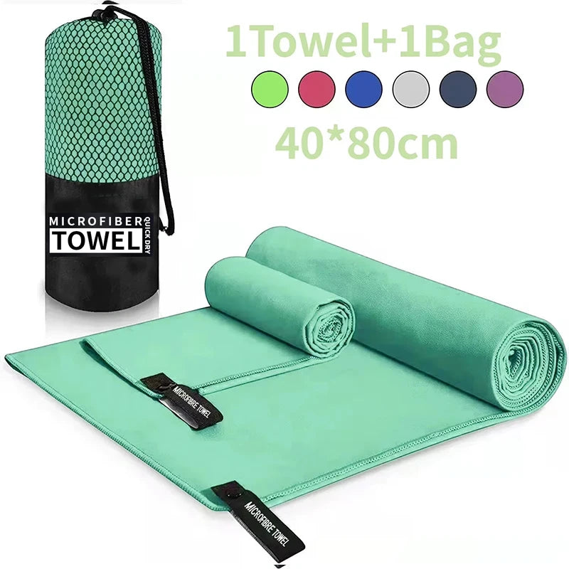 Compact Gym & Trail Towel — 40 × 80 cm