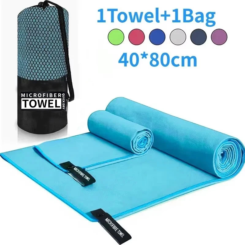 Compact Gym & Trail Towel — 40 × 80 cm