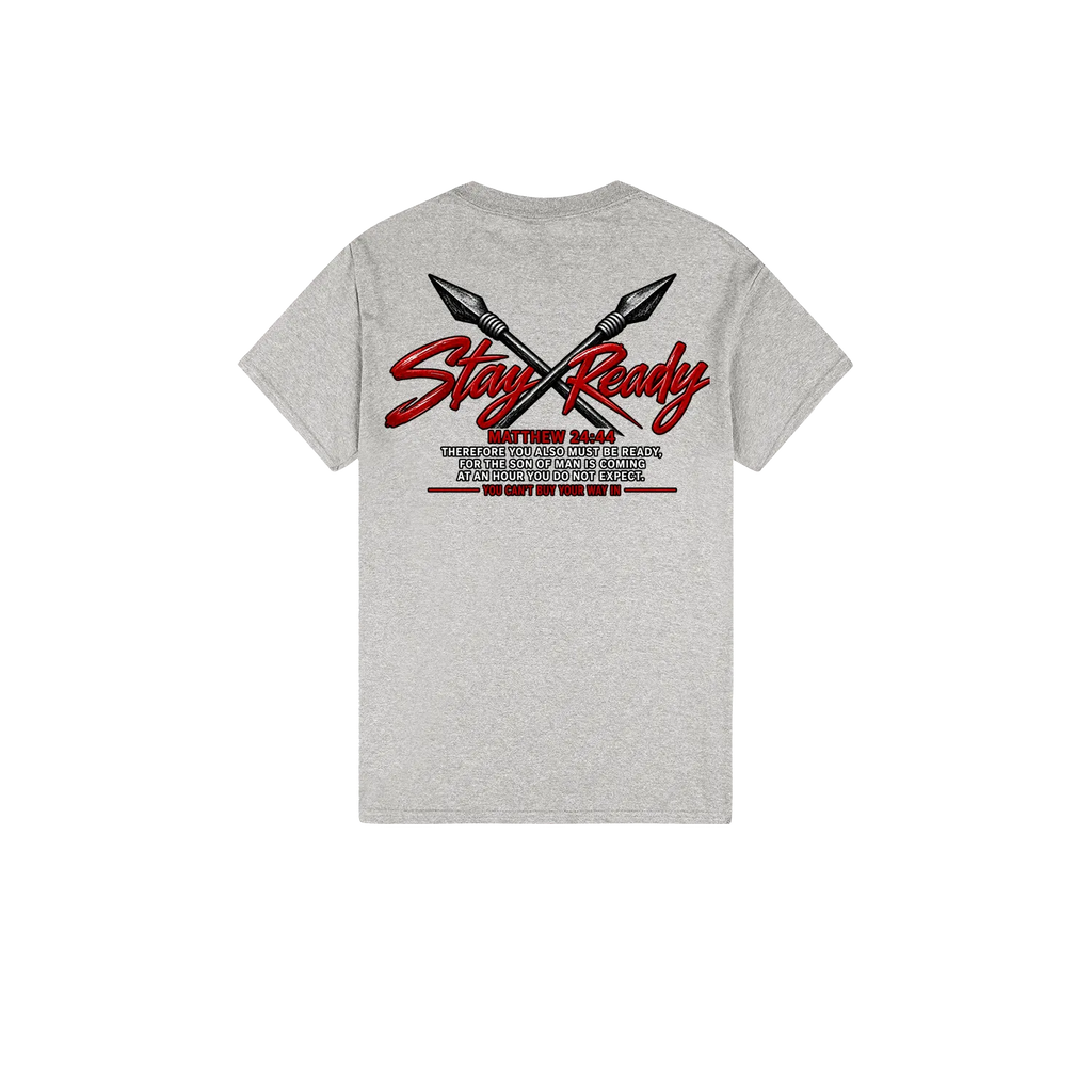 Stay Ready Tee — Matthew 24:44