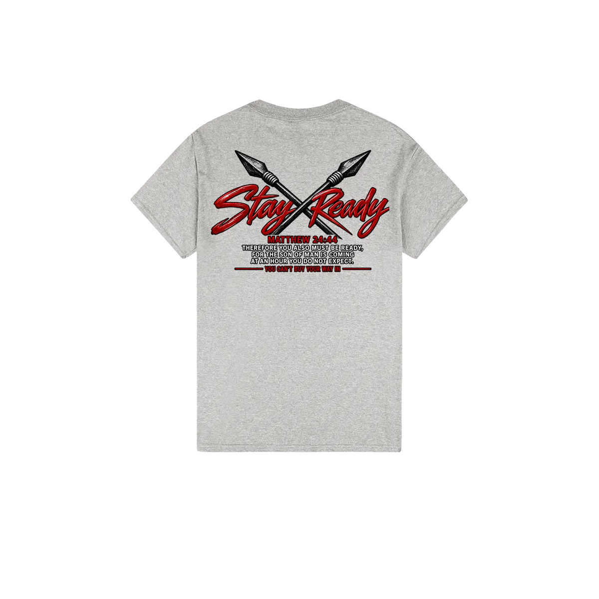 Stay Ready Tee — Matthew 24:44