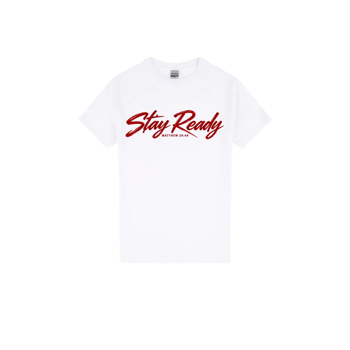 White front flat lay