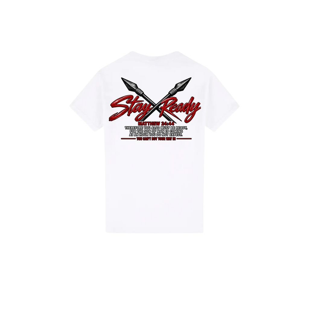 Stay Ready Tee — Matthew 24:44