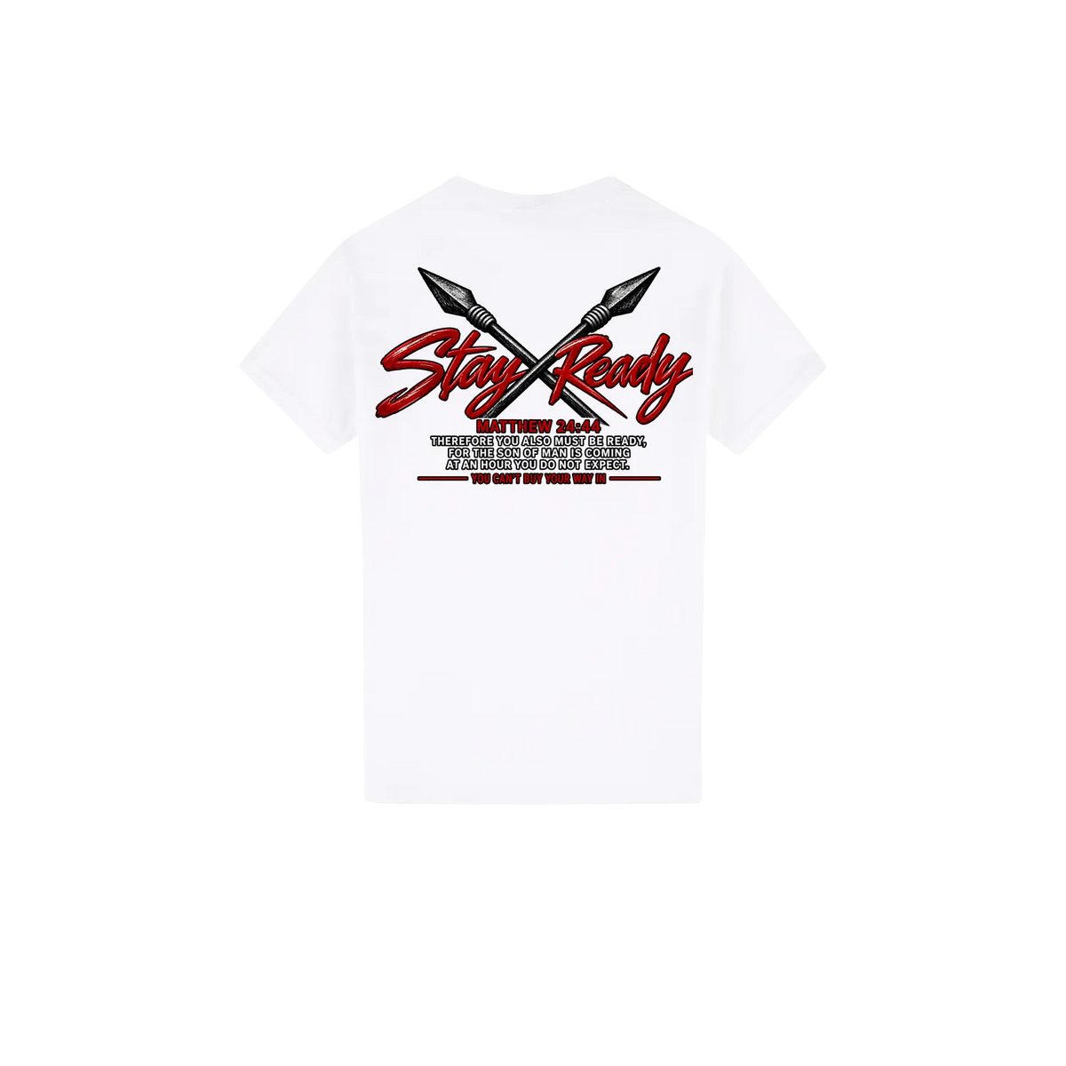 Stay Ready Tee — Matthew 24:44