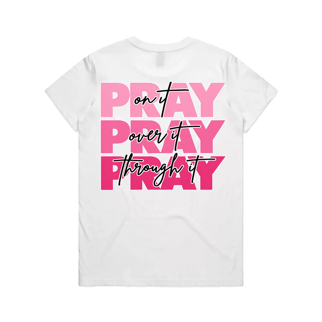 Pray About Everything Women’s Tee — AS Colour